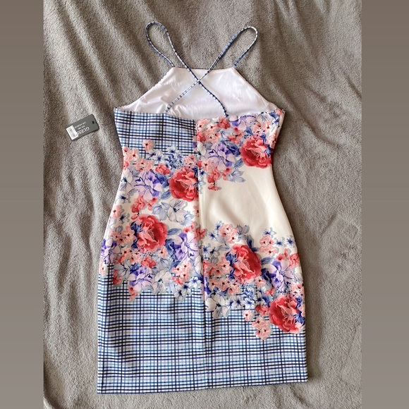 Guess Floral Mini Dress - Picture 2 of 2